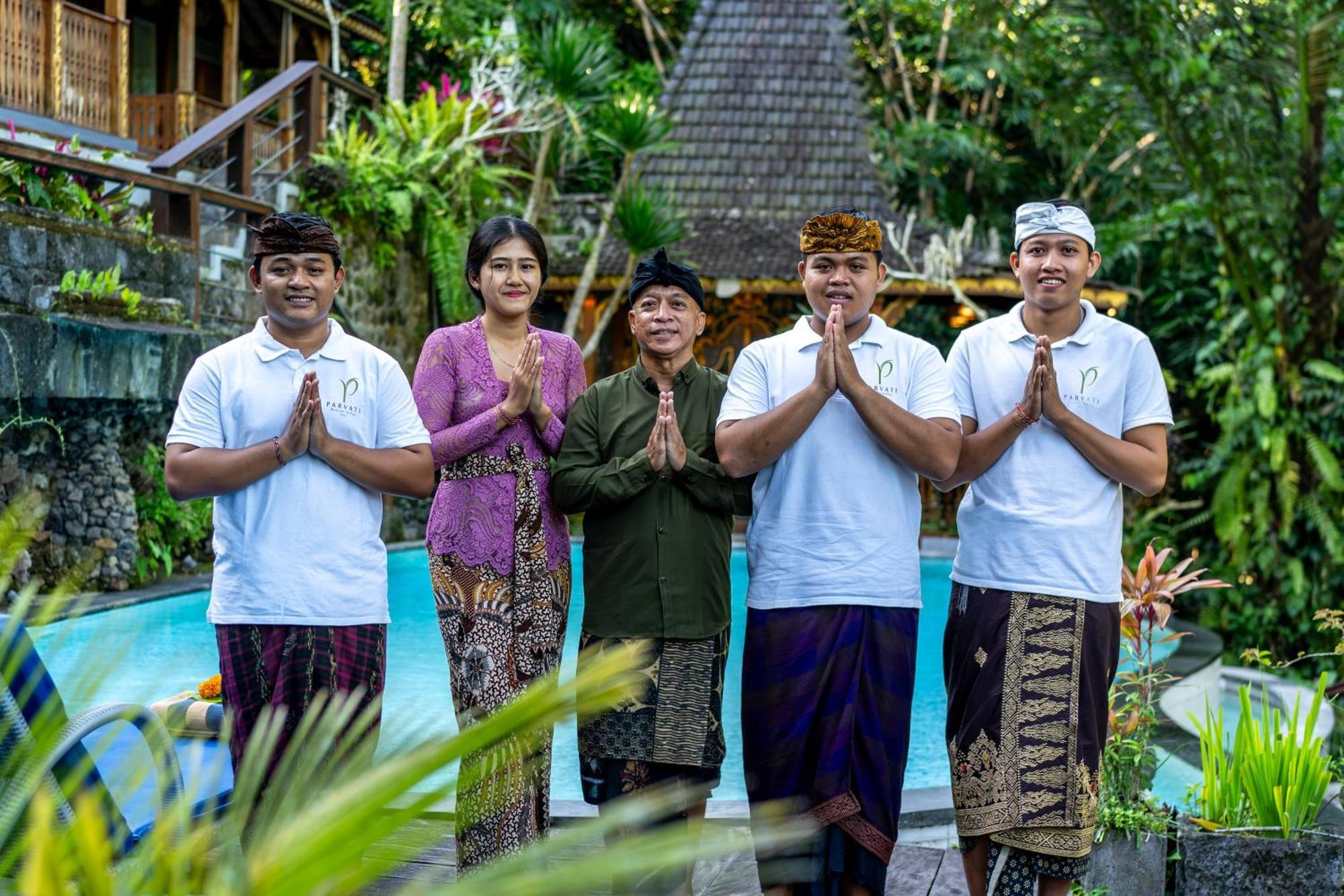 Parvati Retreat Villas Ubud Exteriör bild